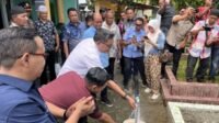 Wali Kota Ambom, Bodewin Wattimena Akses Air Bersih